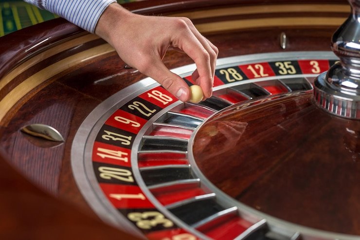 Antarmuka aplikasi Android duckrace menampilkan meja live dealer dan menu navigasi